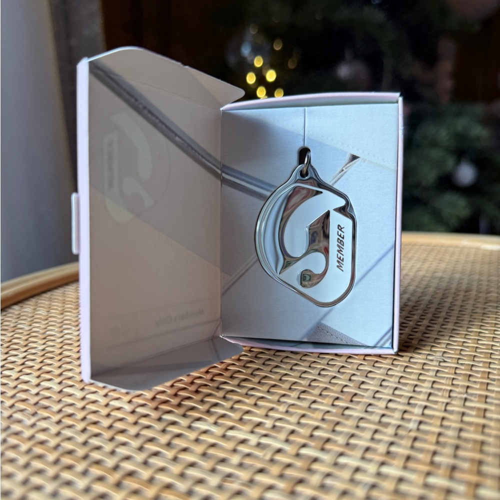 Glossier Members Only Keychain